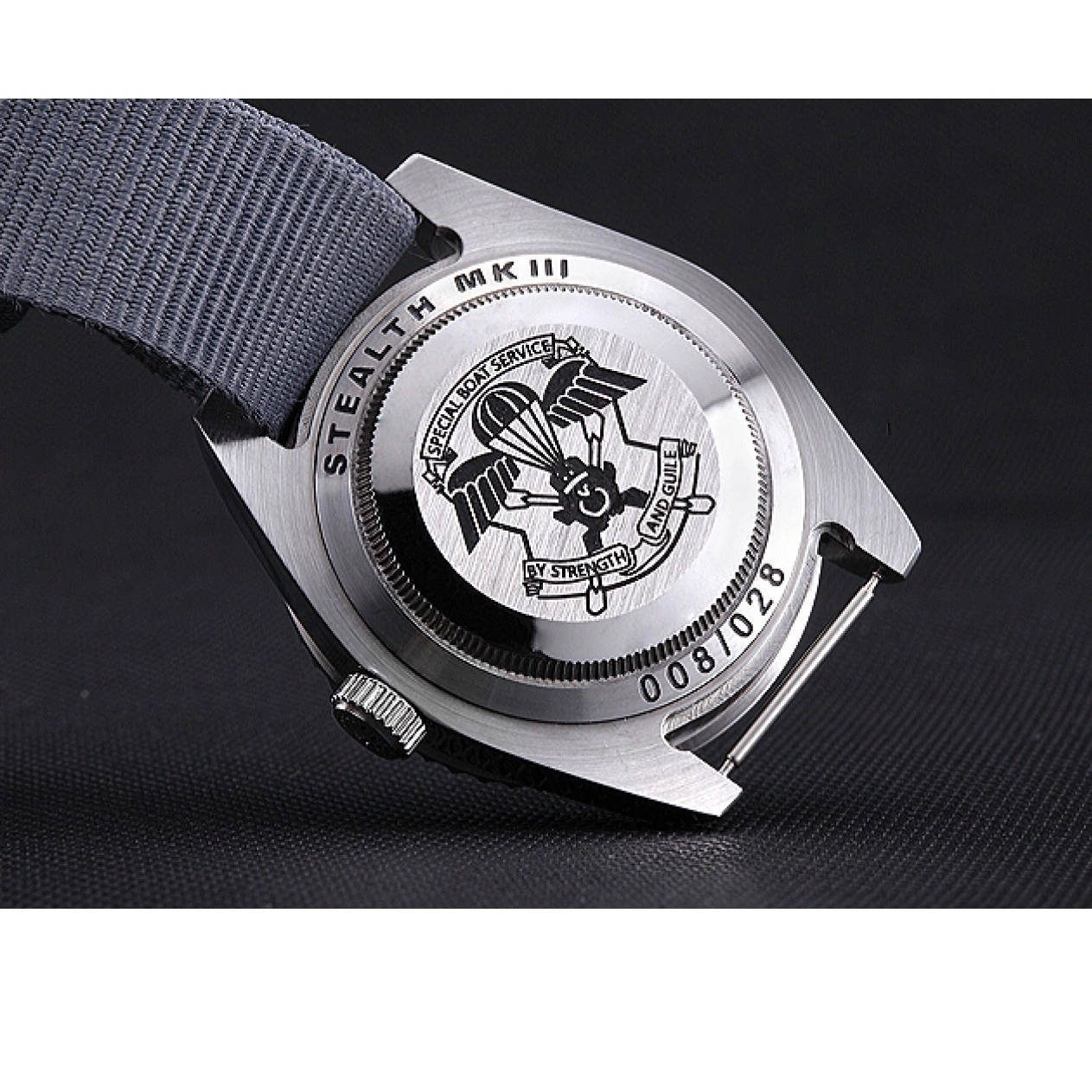 Rolex copies cheap 621991 Rolex Grey Submariner Stealth 0622
